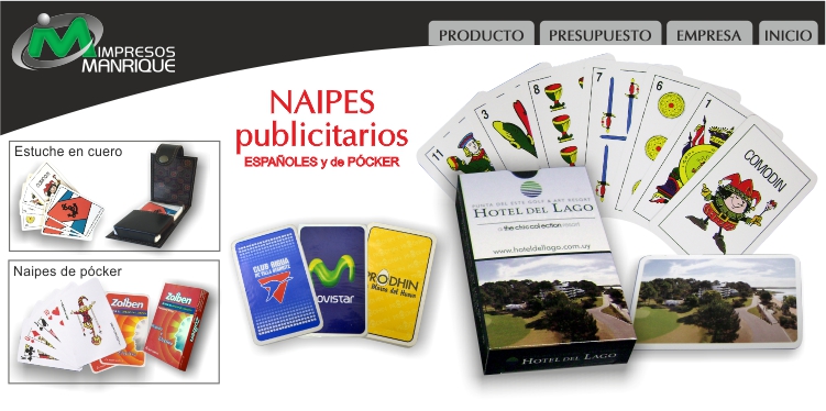 Naipes Publicitarios